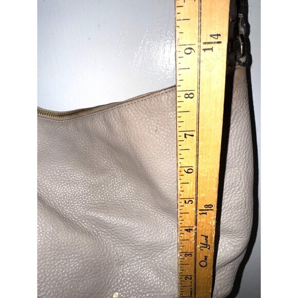Kate Spade Pebble Leather Crossbody Bag Beige - Picture 4 of 11